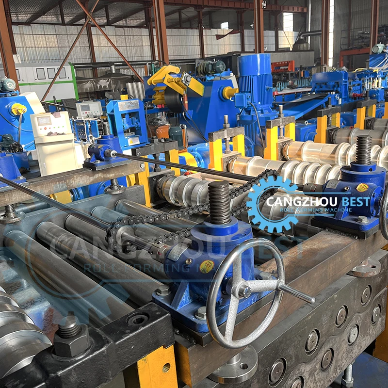 New Type Multi Option Automatic Innovative Spiral Steel Silo Panel Roll Forming Machine Production Line