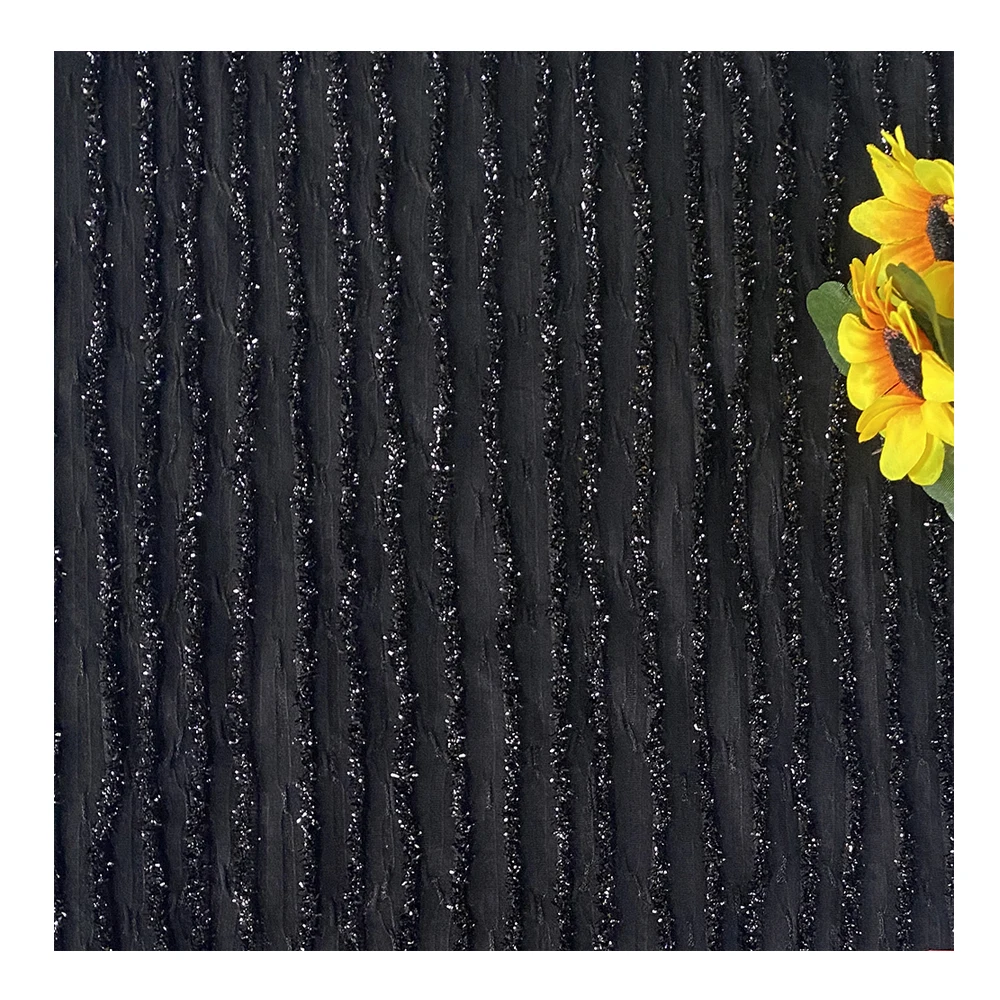 
Hot Sparkle Sequins Decor Burgundy Gradient Tulle Polyester Dyed Fabric For Skirt Wedding Dress 