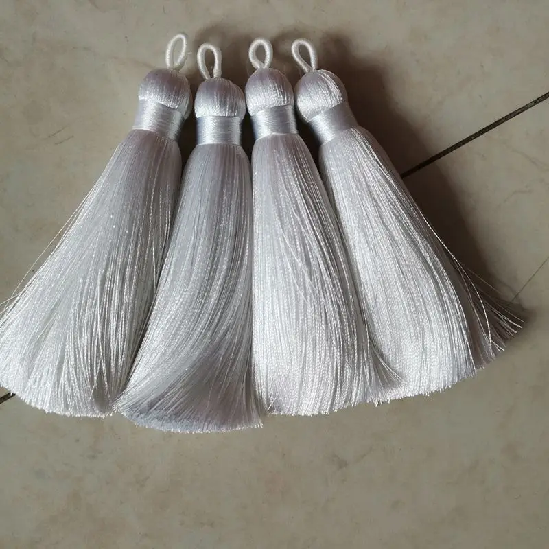 wholesale 9cm silk tassels with 1.2cm diameter for jewelry,free sample 1000 colors to choose