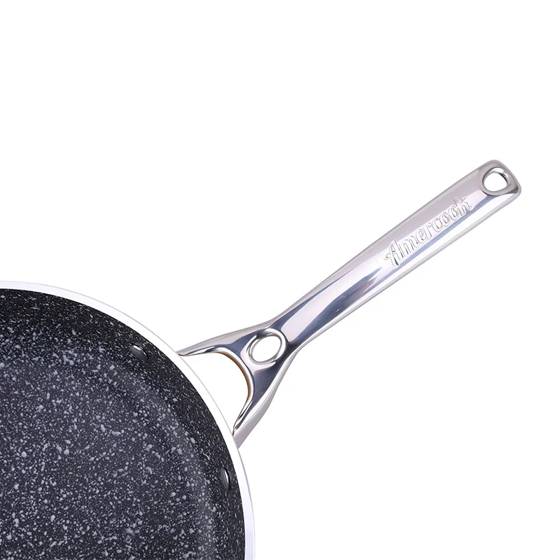 Amercook kitchen supplier nonstick cooking 26cm cast aluminum frying pan