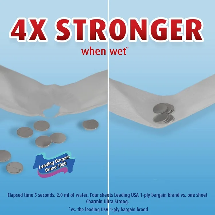 New Arrival of High Quality Charmin-Ultra Strong Clean Touch Toilet Paper In Stock