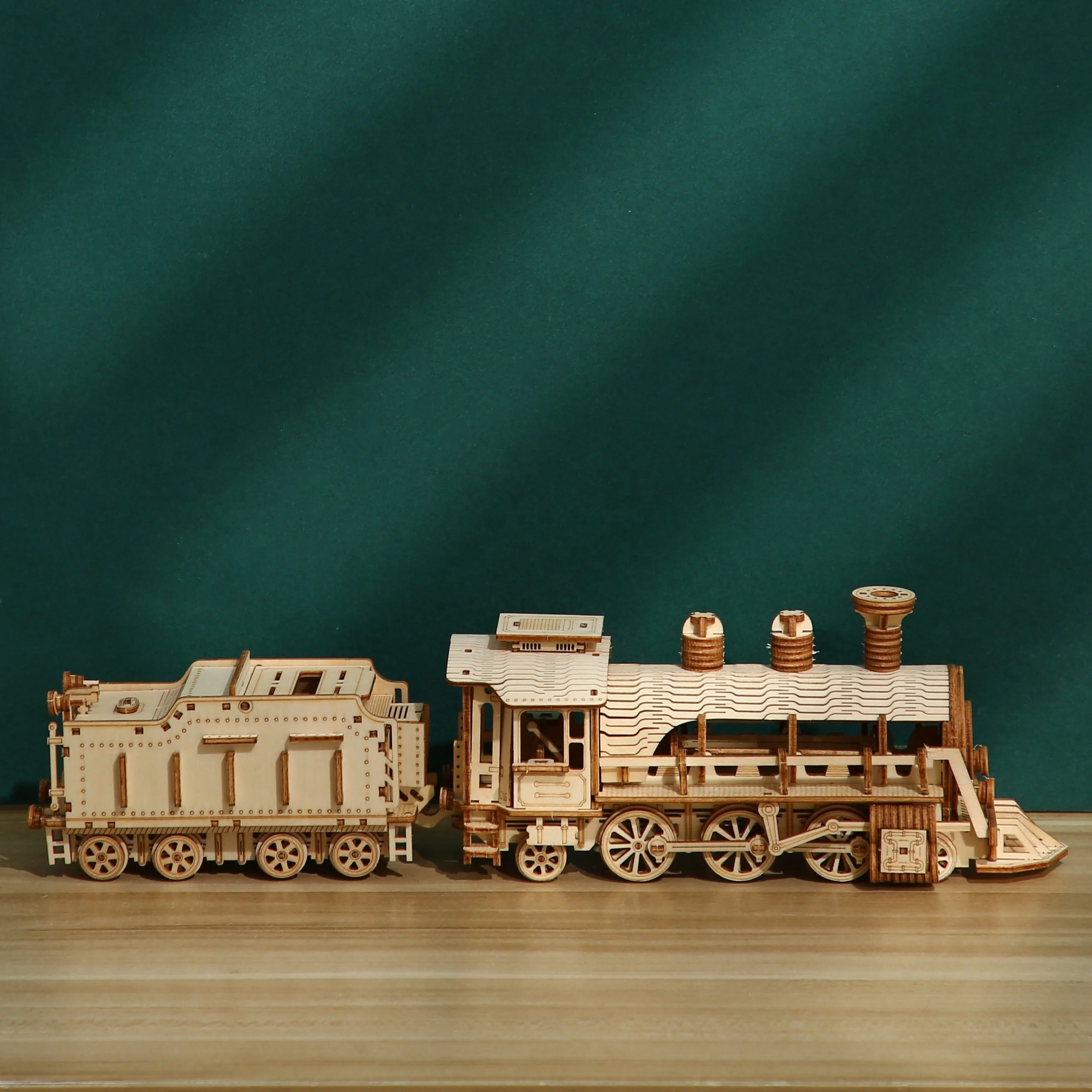 Sealand Toy Factory Train Engine Adult 3d Mechanical Wooden Puzzle