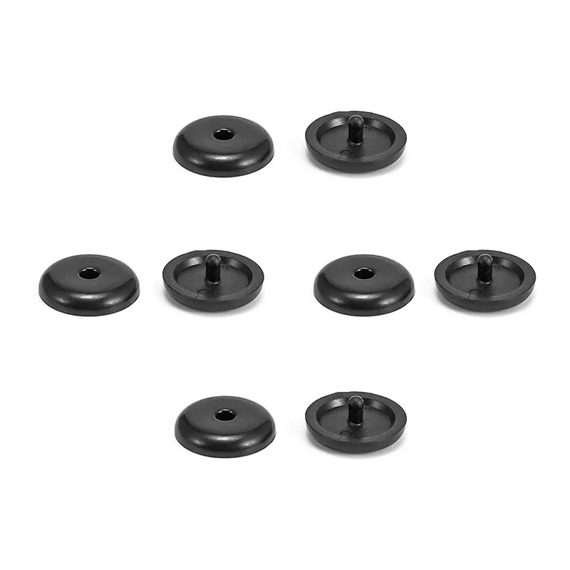Universal PP Polypropylene black beige grey red vehicle auto car safety seat belt fastener clip stopper buckle button