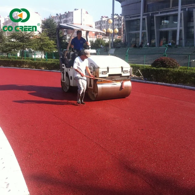 Go Green Color Asphalt Ready to Pave Cold Mix Color Asphalt Materials