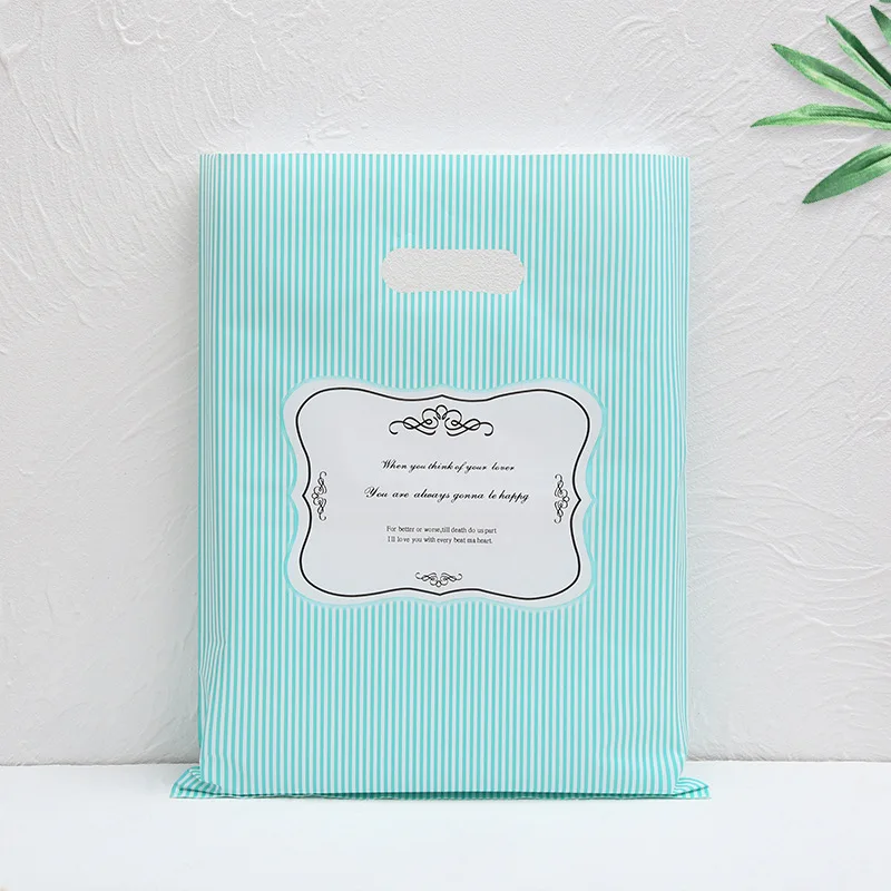 transparent plastic bag packaging