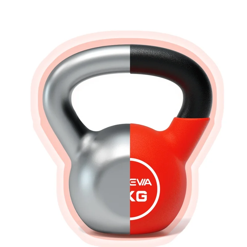 2024 New Product Factory Wholesale Fixed Weight Solid Molded  One-piece Cast Iron Kettlebell