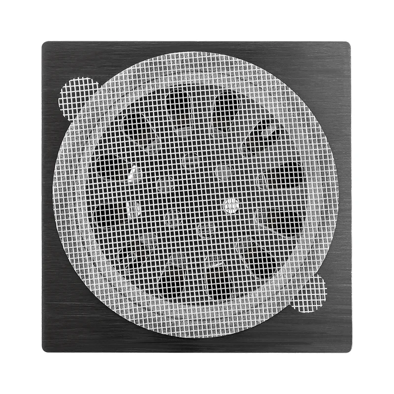 Wholesales self adhesive hair catcher for tub floor drain mesh stickers shower drain hair catcher disposable pack mesh stickers