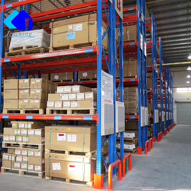 Стальная стойка для поддонов в европейском стиле