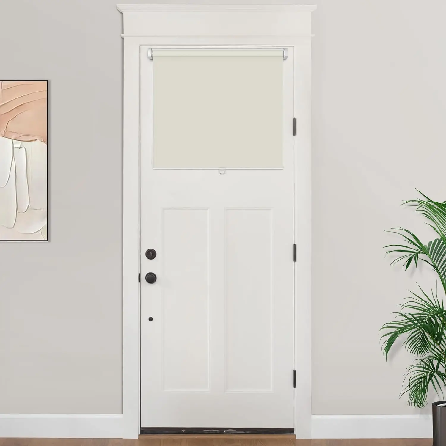 Cordless patio roller blinds,wholesale automated patio blinds,blind screen window automatic for patio with cord-free design