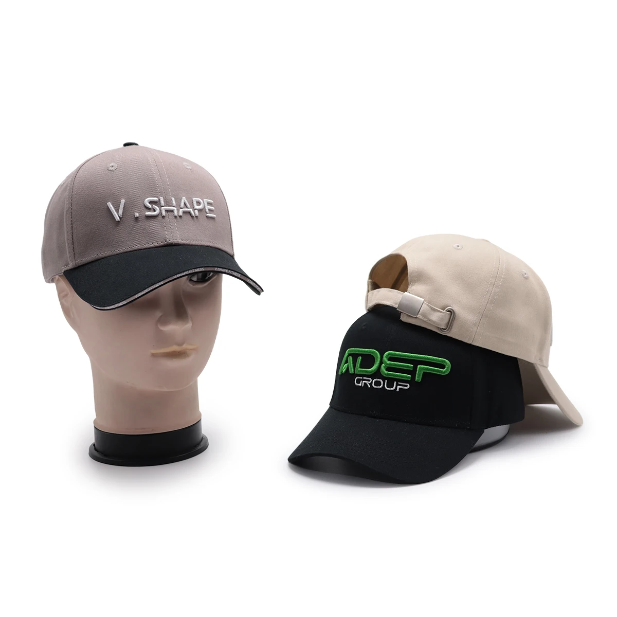 Manufacturer Quality 6 Panel Custom 3d Embroidered Logo Baseball cap hats