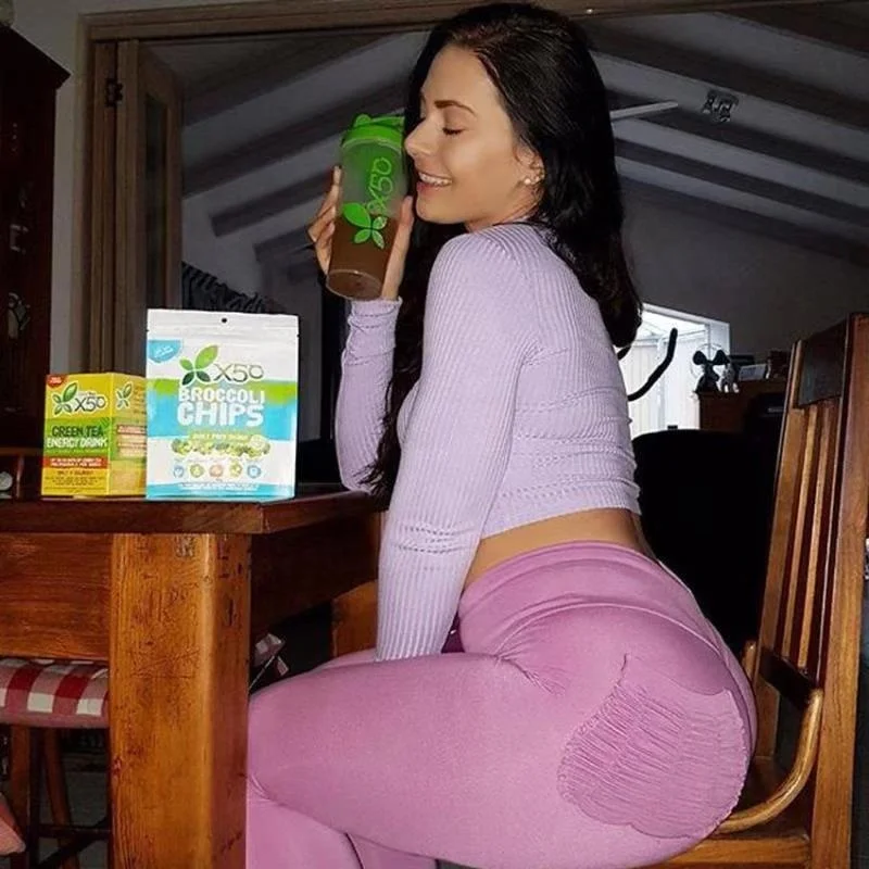 Women Scrunch Butt Yoga Pants Leggings High Waist Waistband Workout Sport Fitness Gym Tights