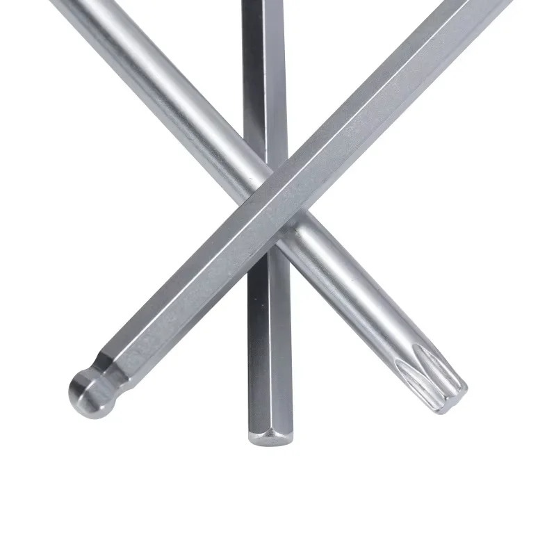 2mm-10mm Industrial Grade Cr-V Metric Torx Allen and Ball End T Type Hex Keys Insulated Wrench Tool Set with T Handle Hex Key