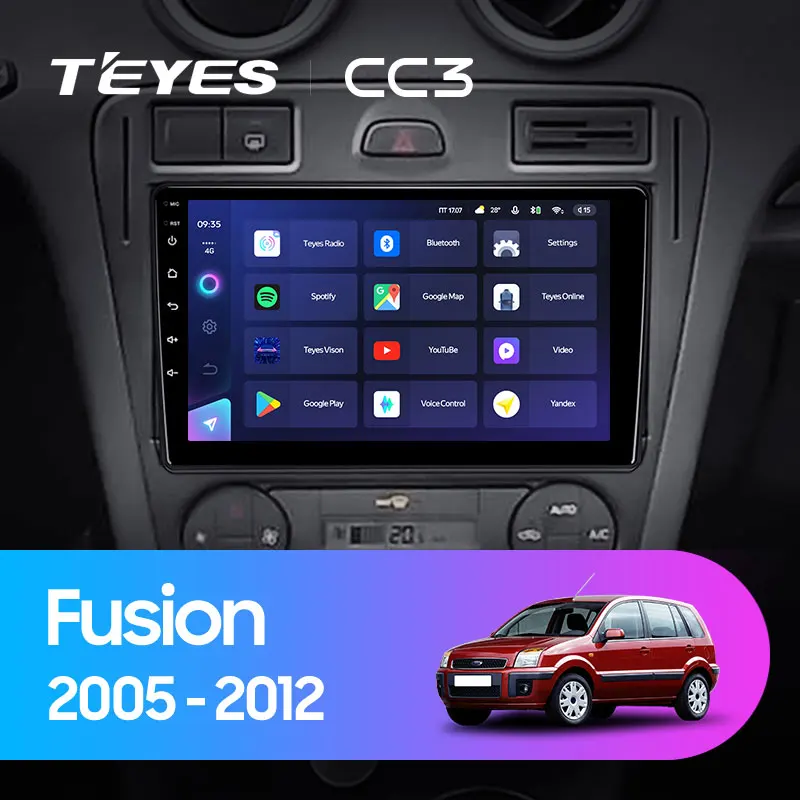 Car Dvd Player Multimedia Video Player TEYES CC3 2K for Ford Fusion1 2005 - 2012 Car Radio Android Car Mp3 Player Ce Dashboard
