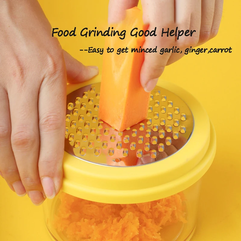 4 in 1 Multi-Function Kitchen Gadget Fruit & Vegetable Tool Corn Stripper Peeler Cutter with Bowl and Grinding Cover