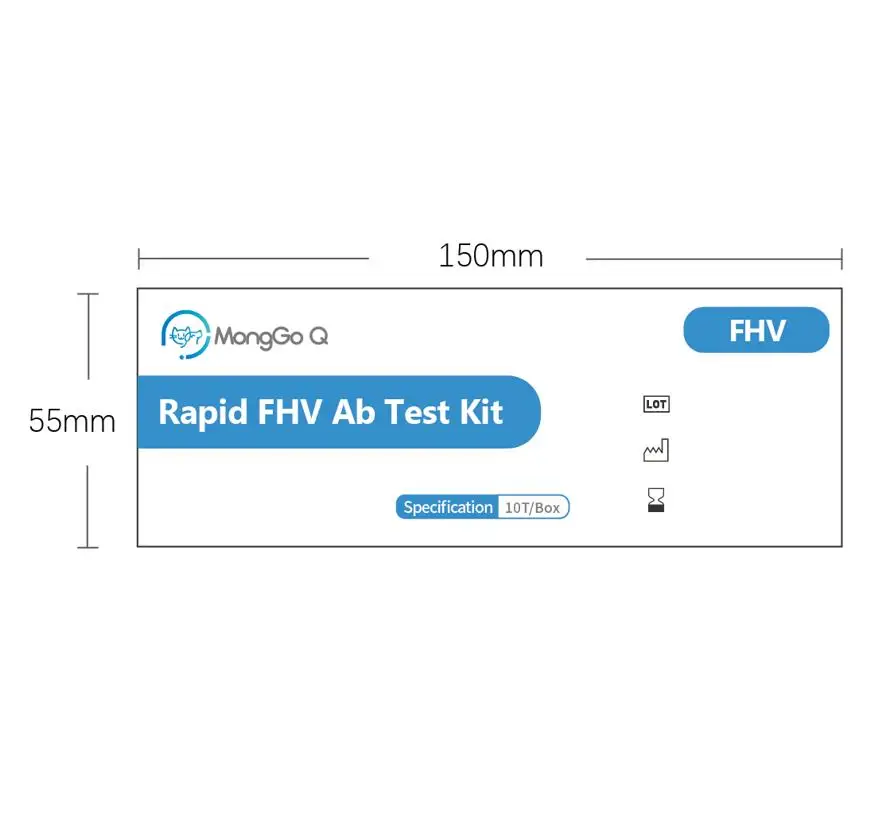 hot selling products rapid  high accuracy home use for cat Feline Herpesvirus-I antibody test kit FHV