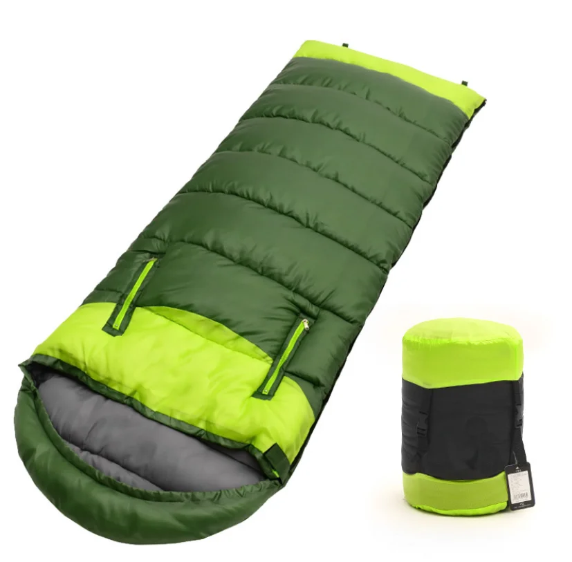 OEM/ODM Thicker and warmer for indoor and outdoor use skin friendly degree sleeping bag polyester waterproof