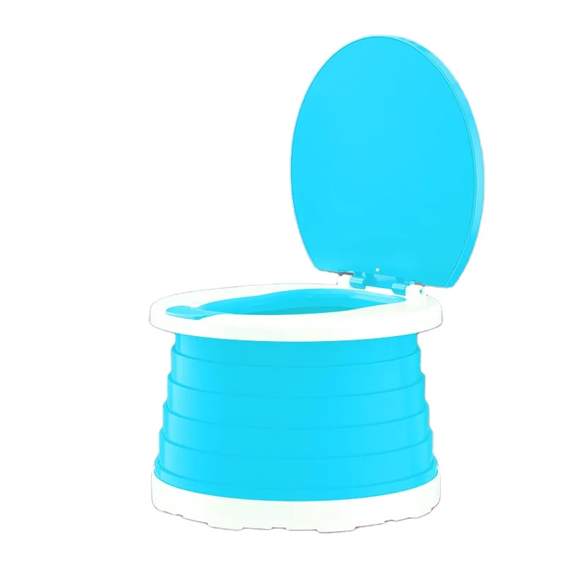 Outdoor car folding portable abs baby travel potty toilet seat