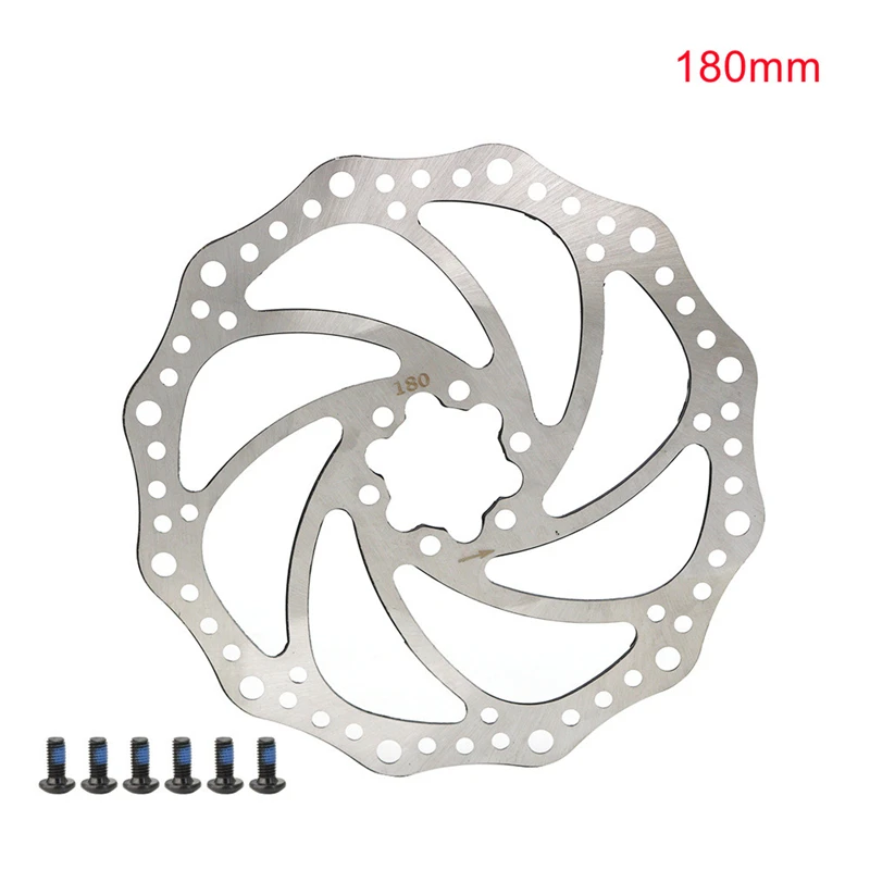 Outdoor Cycling Disc Brake Rotor 140/160/180/203mm Mtb Bike Bicycle Parts Brake Disc Bike Accessories
