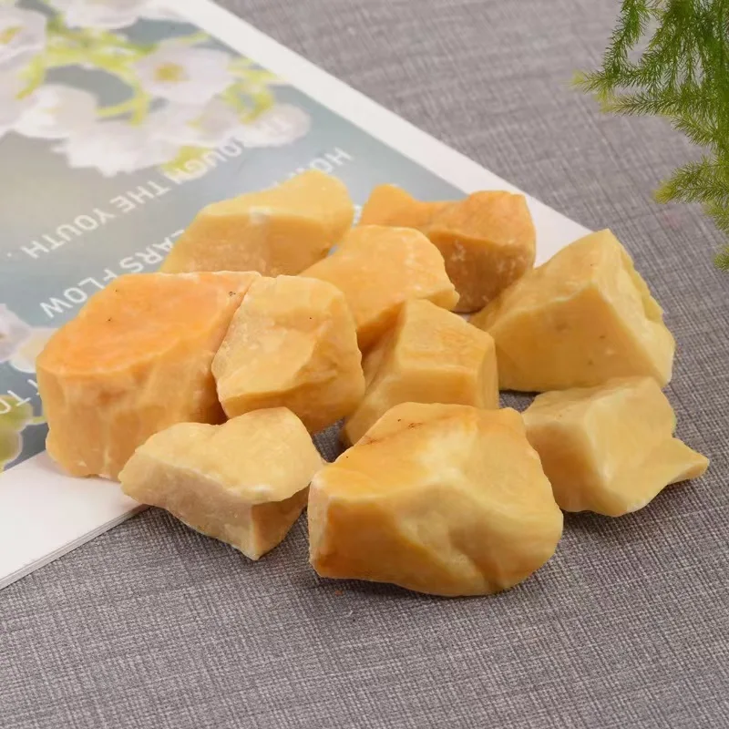 bulk items wholesale lots Natural Crystal Healing Stone Rough Mineral Rocks Yellow Aventurine Raw wedding souvenirs for guests
