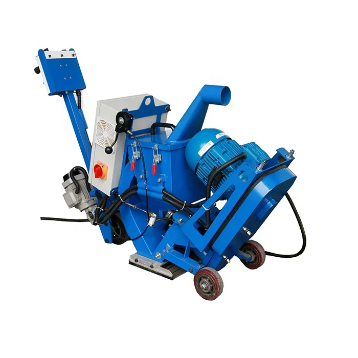 CE/ISO9001 approval concrete floor equipment portable concrete paver shot blaster