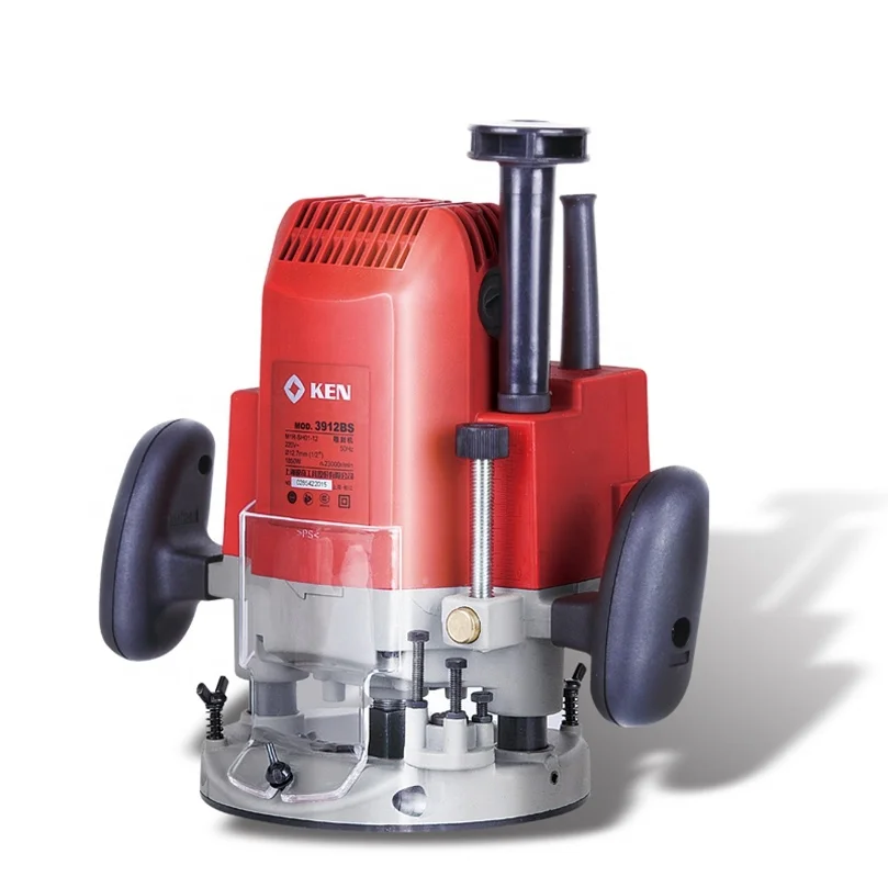 Ken Professiaon Model 3912BS China Power Tools 1850w 12.7mm Electric Wood Router Machine