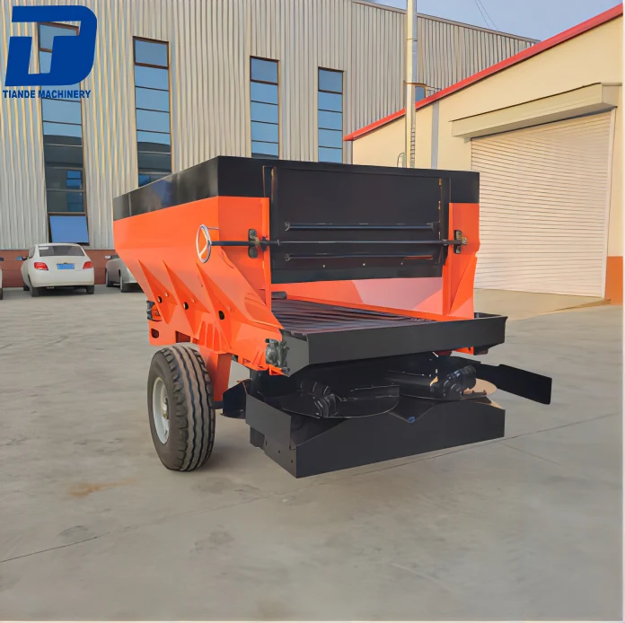 Big fertilizer manure tractor fertilizer spreader machine for garden orchard farm