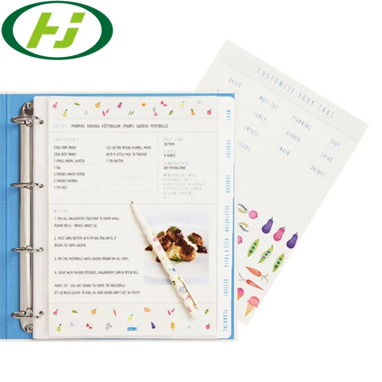 Refillable A4/A5/A6 Planner Budget Binder Planner Binder Binders With Custom Logo