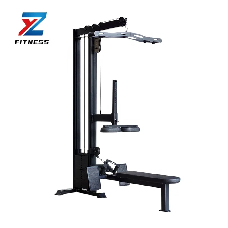 ZYFIT Magneto Therapy Plate Loaded Lat Pulldown / Low Pulley/sport High Quality Gym Equipment