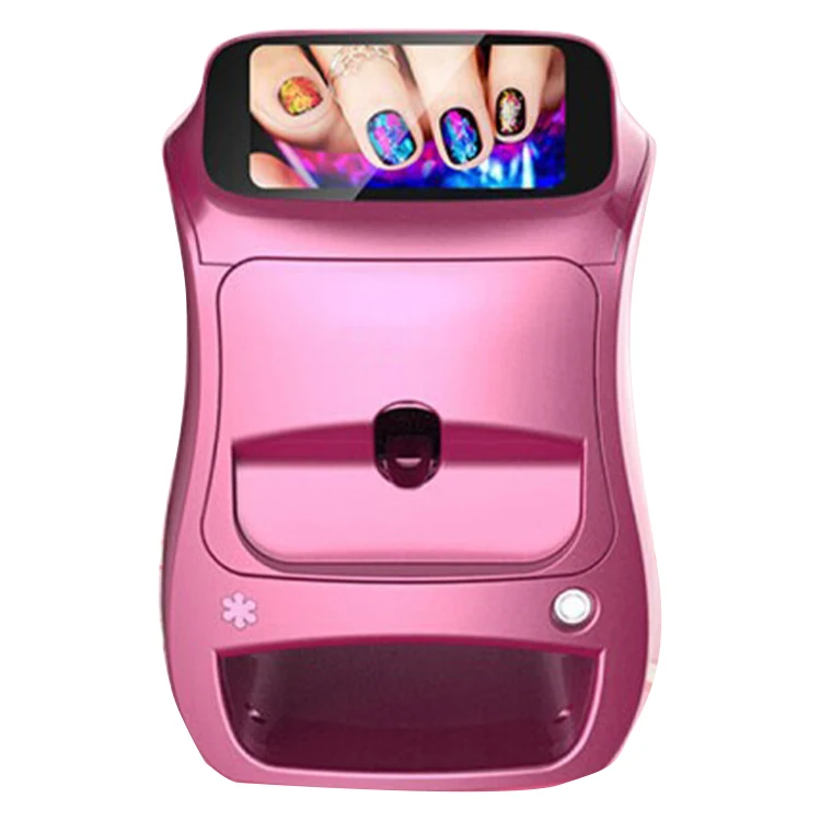 Hot Selling 3d Electric Automatic Digital Finger Smart Mini Digital Nail Printer Machine Factory Direct Sale Low Price For Salon