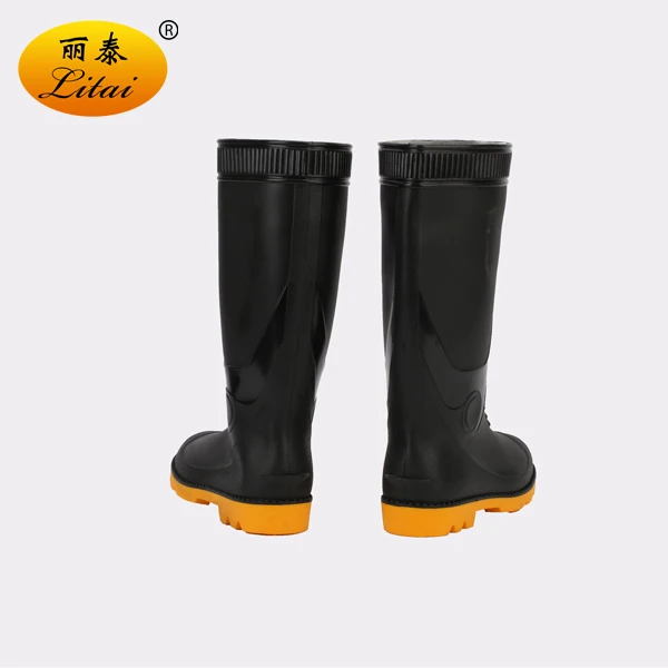 waterproof Global hot explosive PVC Gum Boots Anti Slip PVC rain boot gum boots factory for men adults