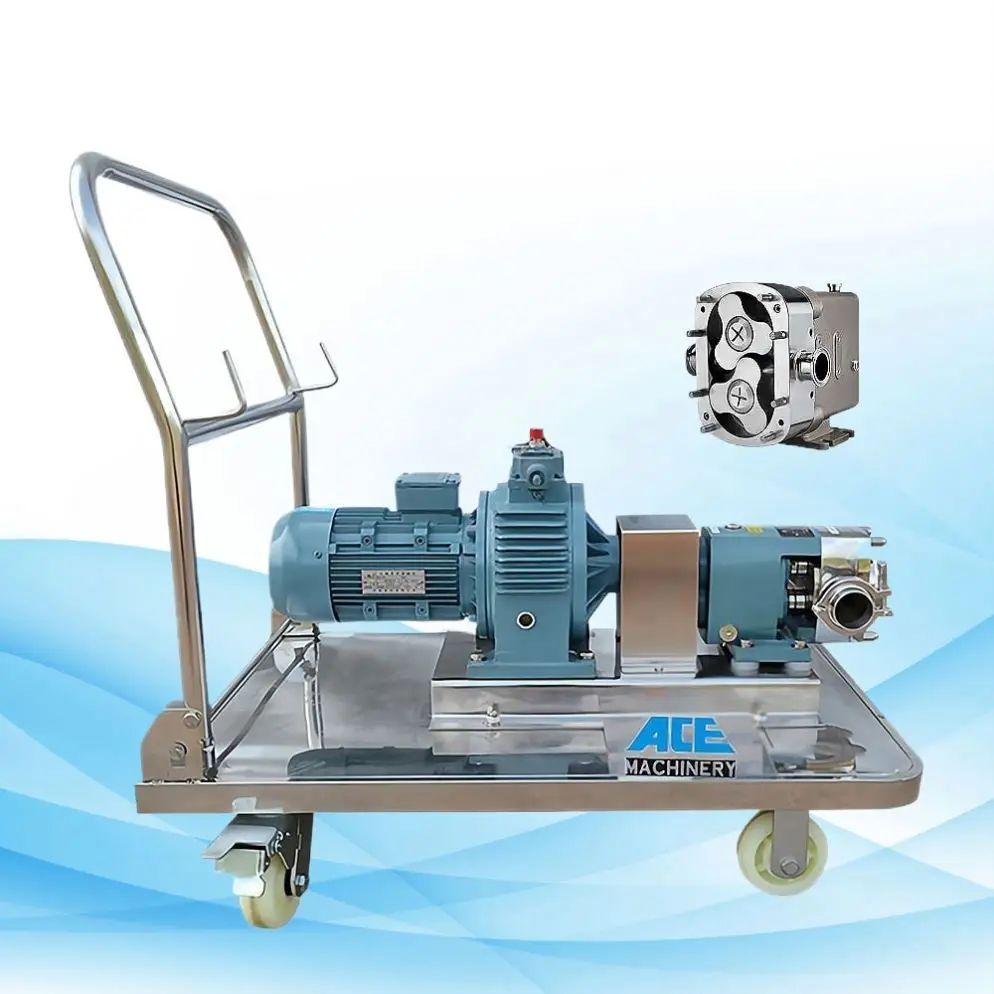 ABB Motor Liquid Transfer Pump Rotary Lobe Pump
