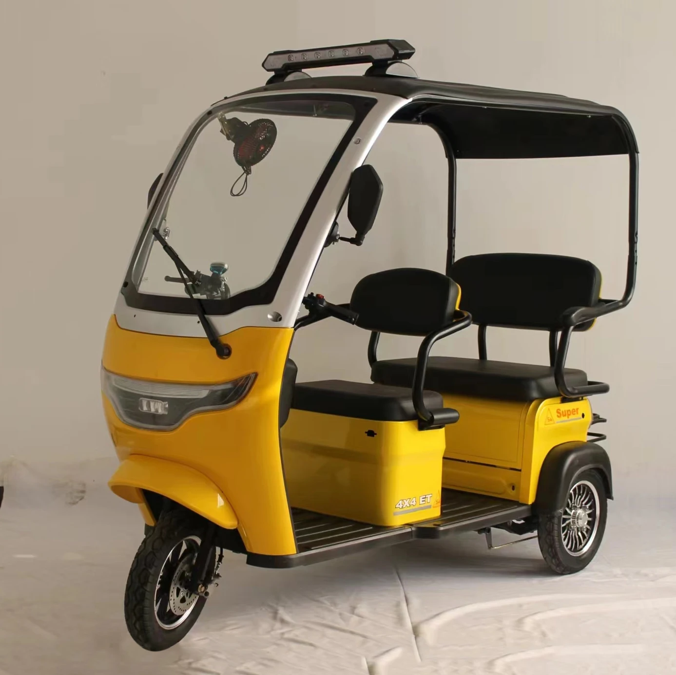 3 three wheel adults/elderly taxi solar disability electric passenger tricycle for adults