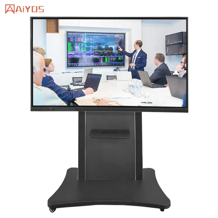 65 75 86 98 100inch interactive monitor smart white board touch screen whiteboard all in one monitor for university classroom