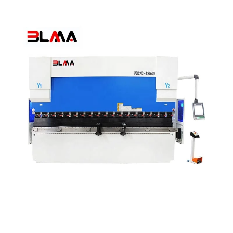 Ventilation shutter bender cnc bending press brake Metal Ball Screw Hybrid CNC Press Brake