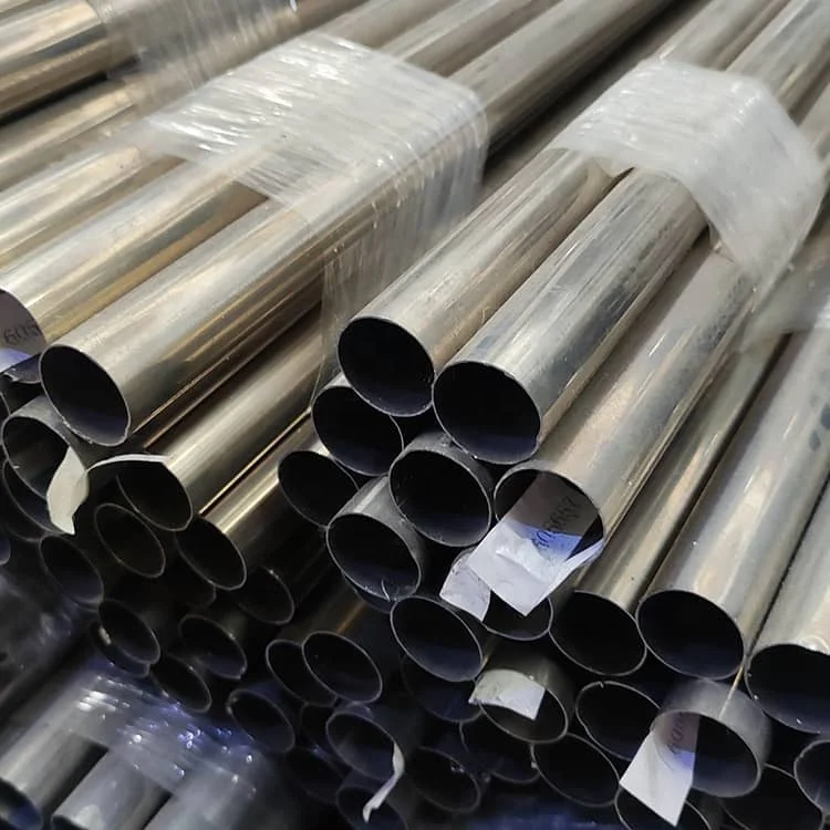 Welded Inox Pipe Din 201Stainless Steel Aisi 304L Tube En Acier Inoxydable