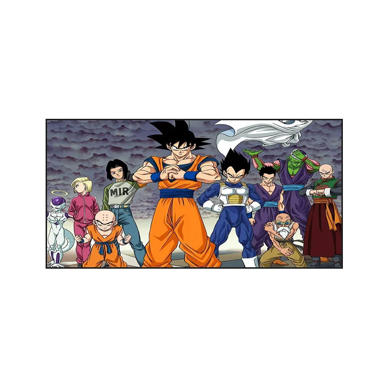 Dragon Ball Cartoon Figure Art Print Painting Wall Canvas Hanging Wall Art Pictures Home Decoration
