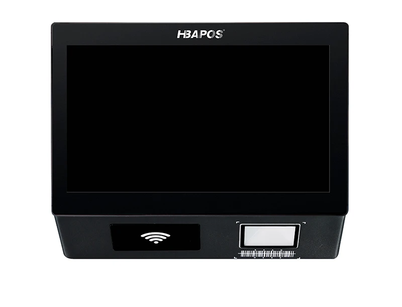 HBAPOS Q1CX Automatic price checker  Barcode Scanner all in one pos system for small business.