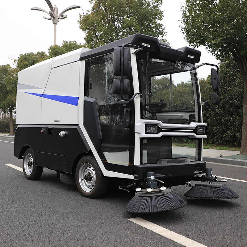 Excellent Quality Ride On Battery Power Street Cleaning Equipment Automatic Floor Sweeper Road Sweeper