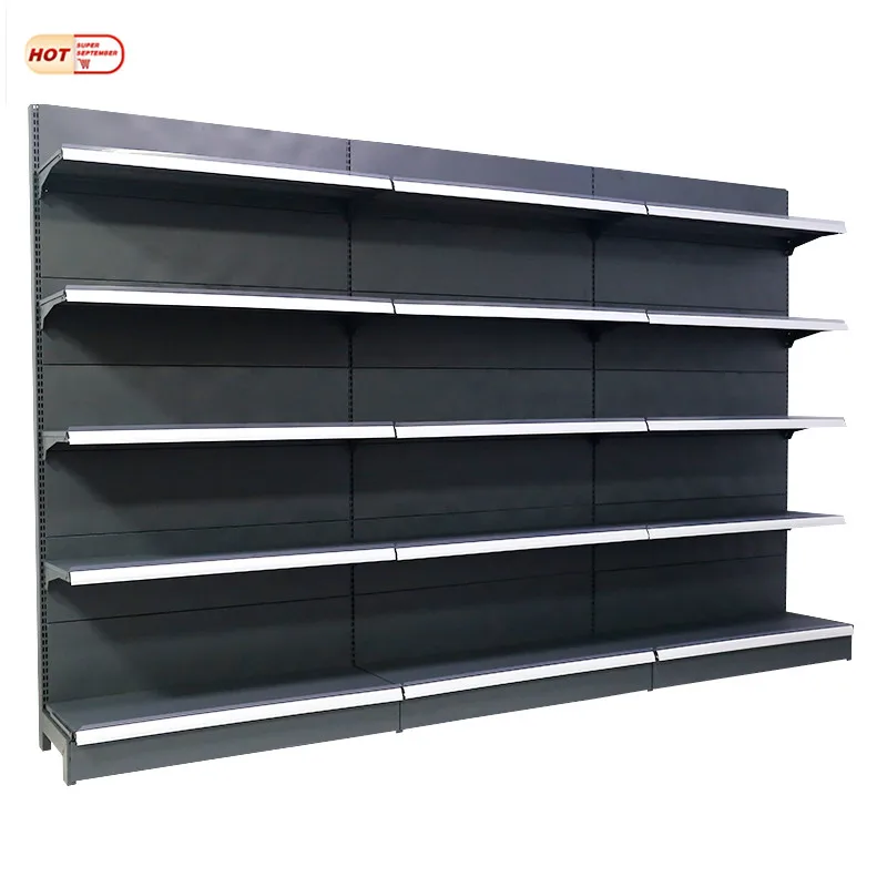 Top sale supermarket shelf beauty supply store shelf for Steel storage supermarket shelves