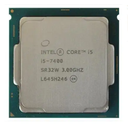 Процессор Intel I5-7400 CPU bulk 3,0G четырехъядерный LGA1151 7 поколения core Cpu Процессор Новый