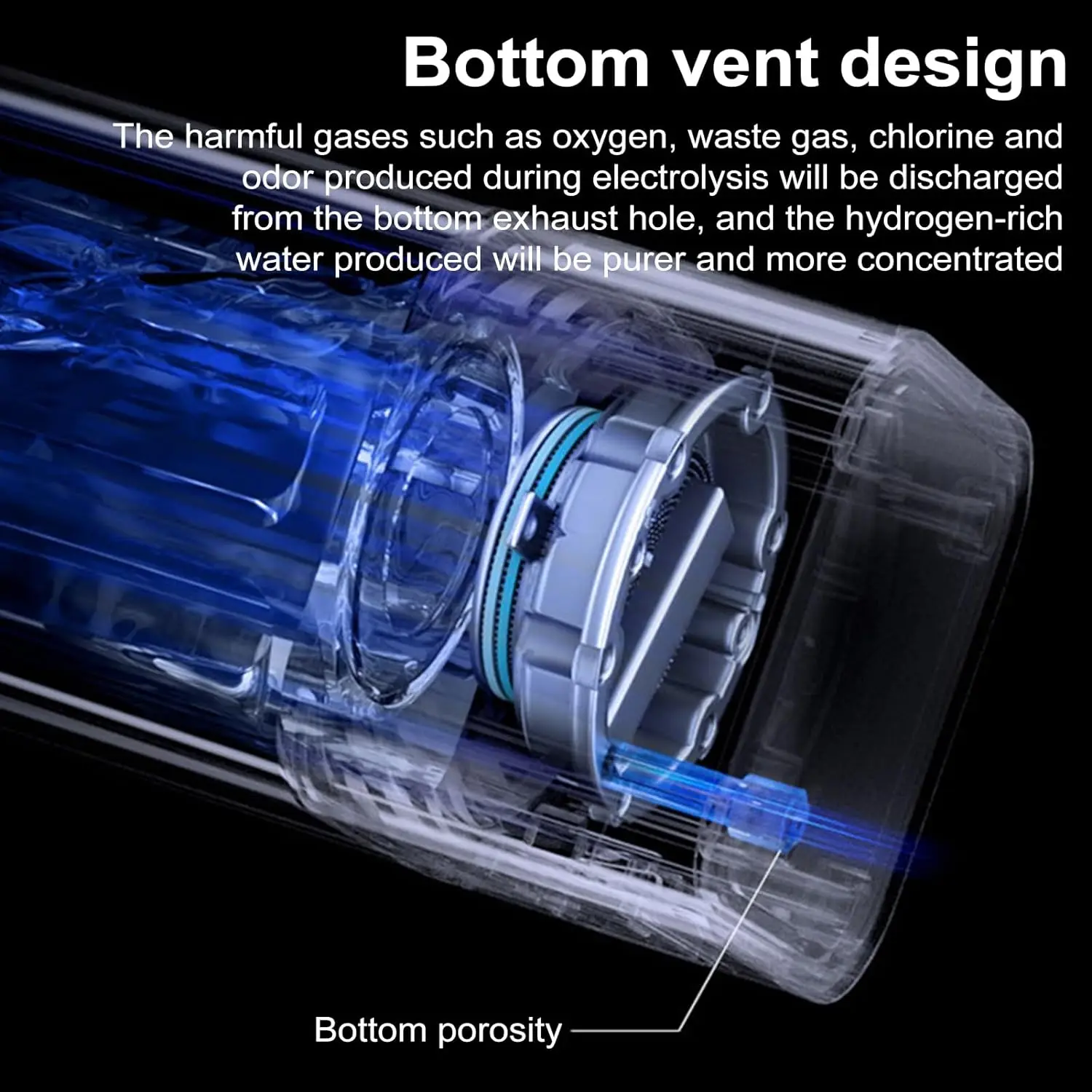 High Quality 2000-9000 PPB Hydrogen Rich Water Bottle Cup Portable USB Powered Hydrogen Water Generator for Household Use