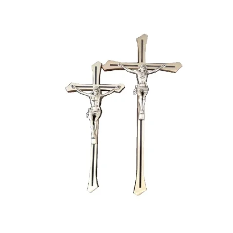 
Bronze Cross With Jesus for tombstones 