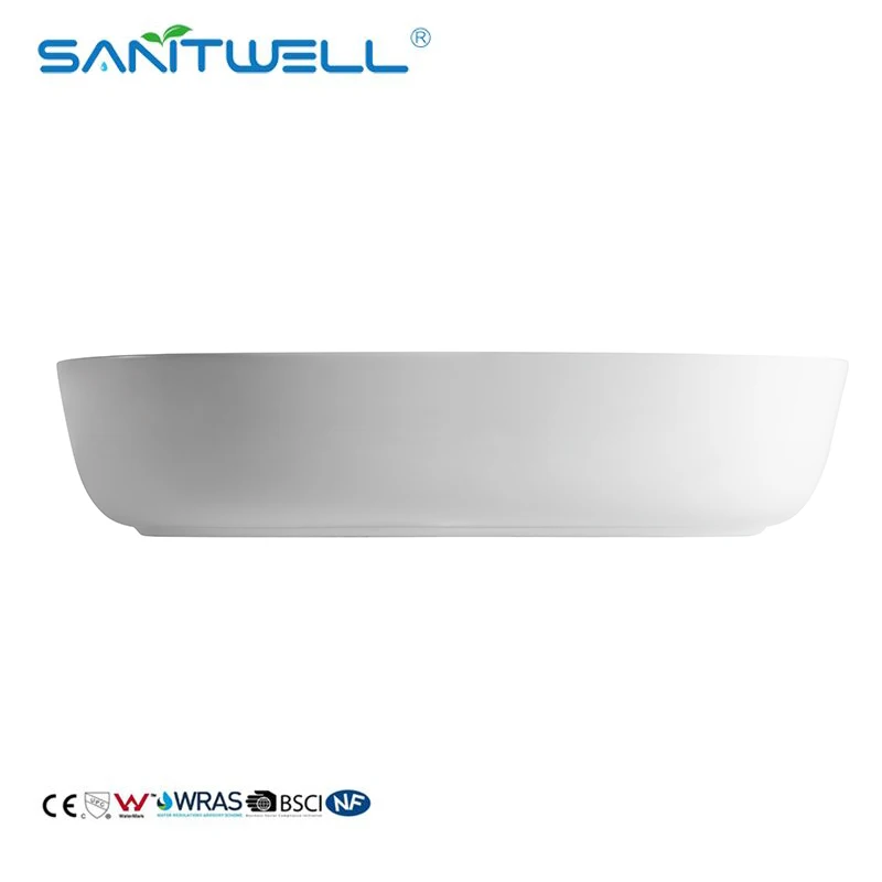 Bathroom Art Basin Sinks Popular Models New Arrival Chaozhou Rectangular White Wall hung Ceramic Washing Basin