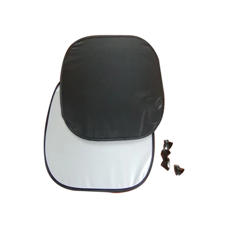 
silver hotproof car side window sunshade 