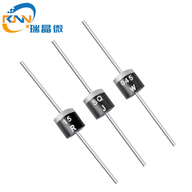 15SQ045 Schottky Diode 15A 45V R-6 Axial Barrier Rectifier 15amp 45Volt R6 Electronic Silicon Diodes 15SQ045