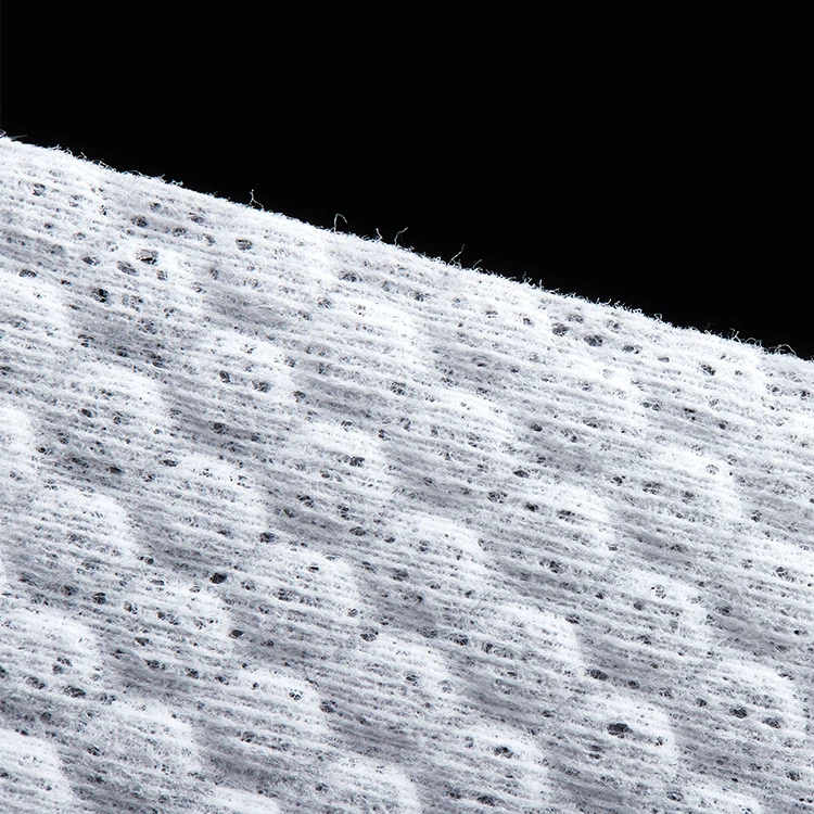 KINGSAFE FSC GMPC CE ISO13485 BSCI BIODEG Biodegradable Roll Wipes Flushable Non Woven Fabric Nonwoven