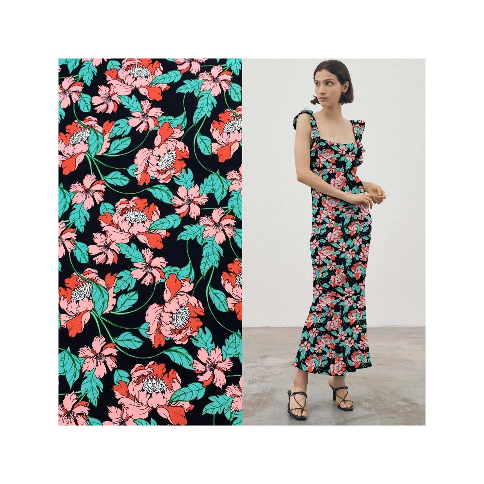 2022 latest stock soft multi pack of    100% adhesive tape color punt rayon printing