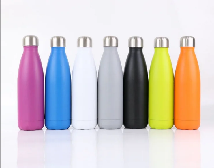 Hot Selling Vacuum Insulated Double Wall Stainless Steel Cola Bottle