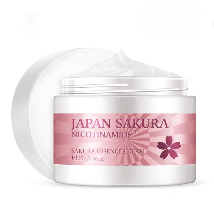 Face Moisturizer Cream Natural Skin Care Japan Sakura Essence Cream Skin Whitening Face Cream
