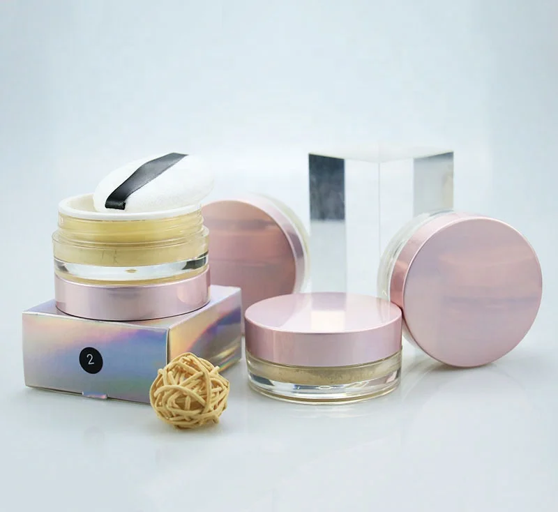 1Pc Natural Face Makeup Smooth Skin Long-lasting Matte Oil-control Loose Powder Waterproof Fixed Make Up Setting Powder